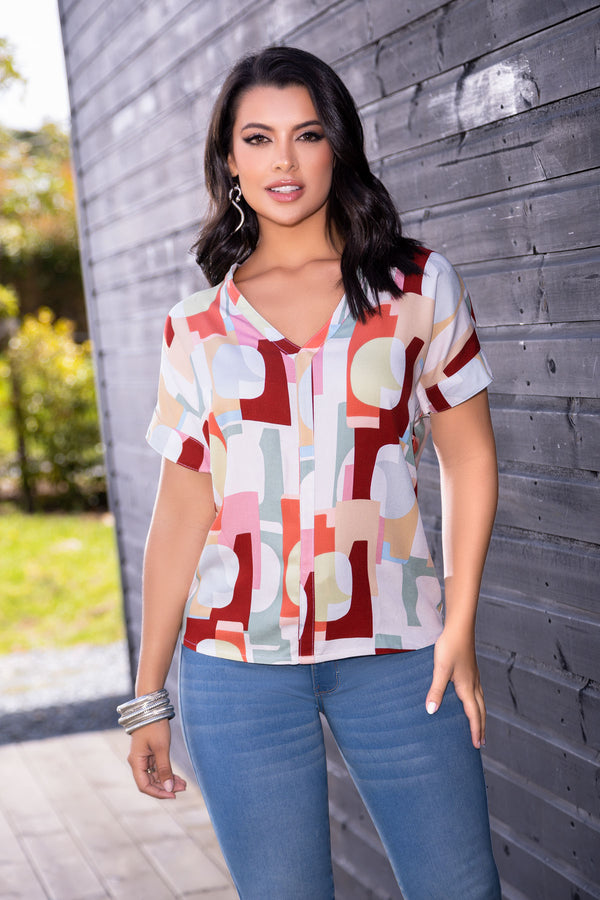 Blusa 393 Terracota